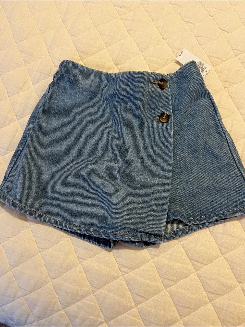NWT ON Denim Skort M 8